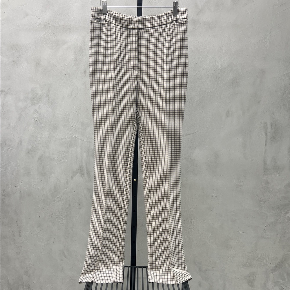 Akris Checkered Patterned Pants